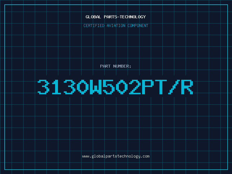 Aviation Part 3130W502PT/R