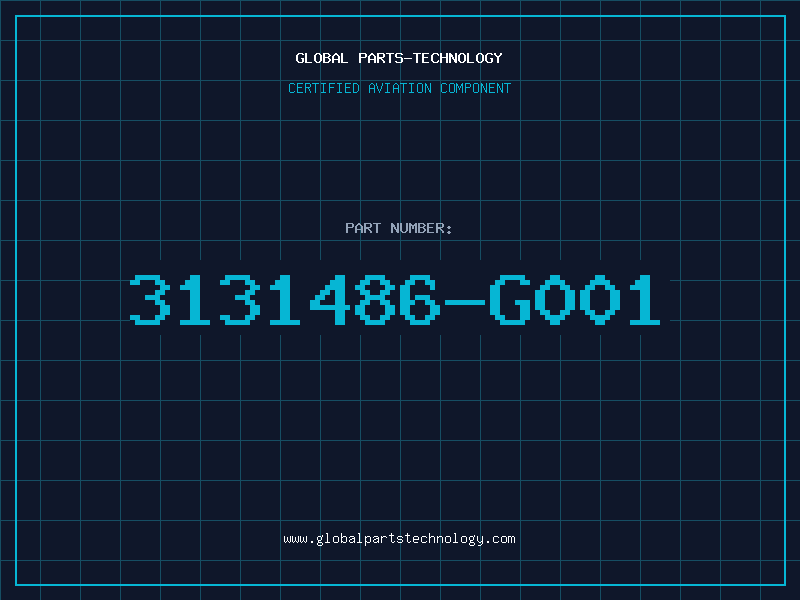Aviation Part 3131486-G001