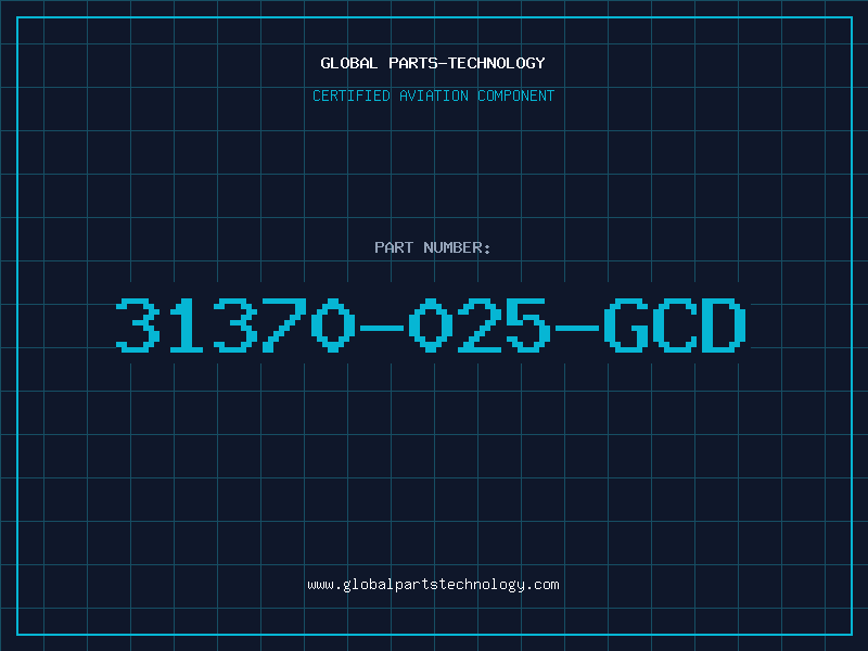 Aviation Part 31370-025-GCD