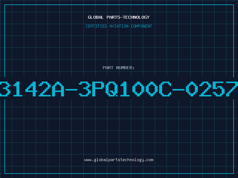 Aviation Part 3142A-3PQ100C-0257