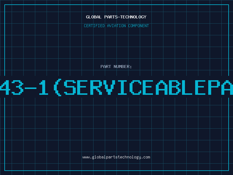 Aviation Part 3143-1(serviceablepart