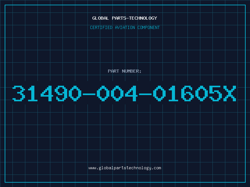 Aviation Part 31490-004-01605X