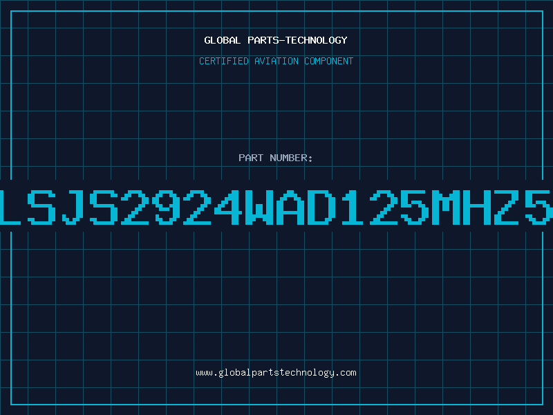 Aviation Part 314LSJS2924WAD125MHz5VFW