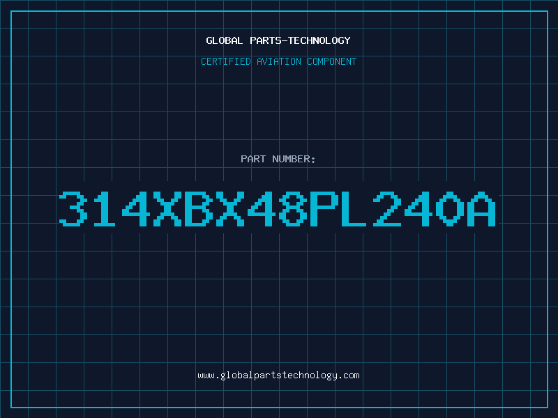 Aviation Part 314XBX48PL240A