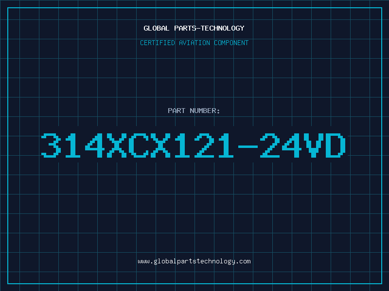 Aviation Part 314XCX121-24VD
