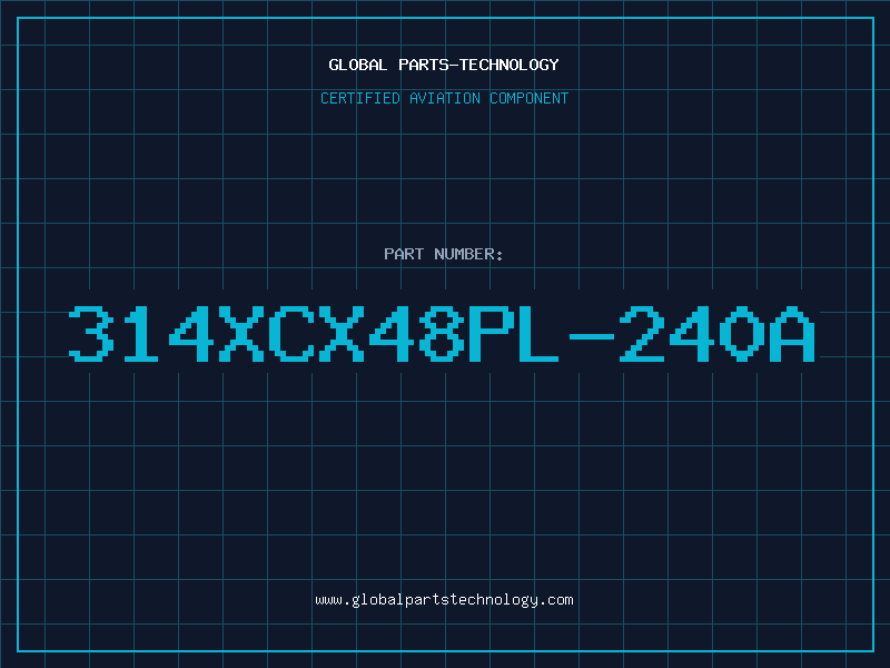 Aviation Part 314XCX48PL-240A