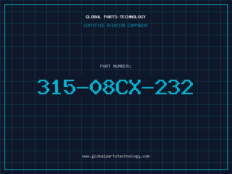 Aviation Part 315-08CX-232