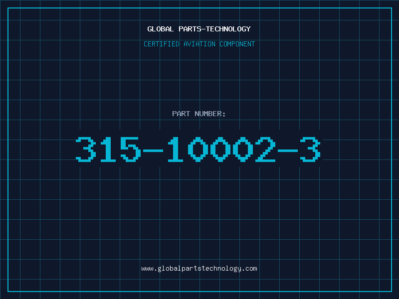 Aviation Part 315-10002-3