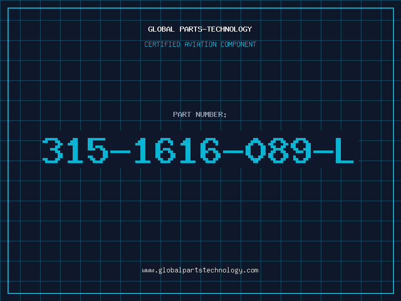 Aviation Part 315-1616-089-L