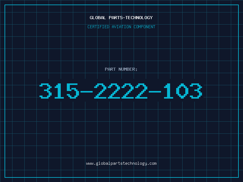 Aviation Part 315-2222-103