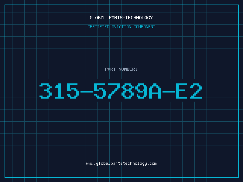 Aviation Part 315-5789A-E2