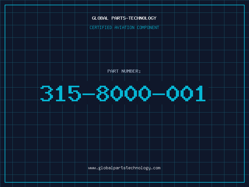 Aviation Part 315-8000-001