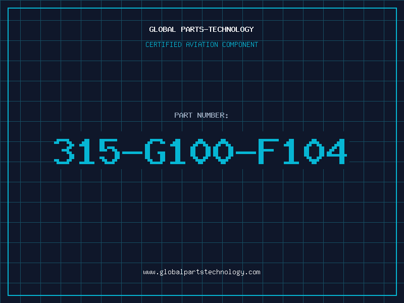 Aviation Part 315-G100-F104