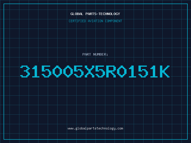 Aviation Part 315005X5R0151K