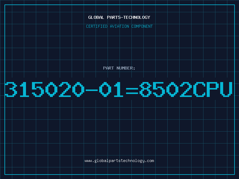 Aviation Part 315020-01=8502CPU