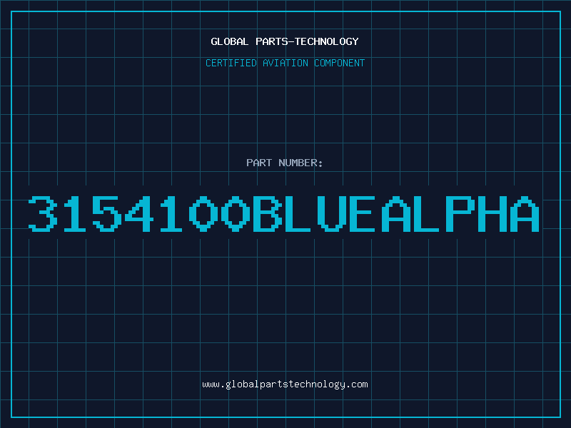 Aviation Part 3154100BLUEALPHA