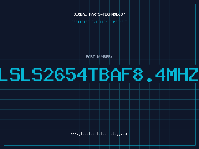 Aviation Part 315LSLS2654TBAF8.4MHzLPF
