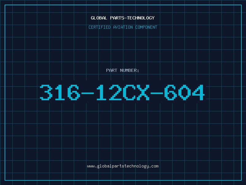 Aviation Part 316-12CX-604