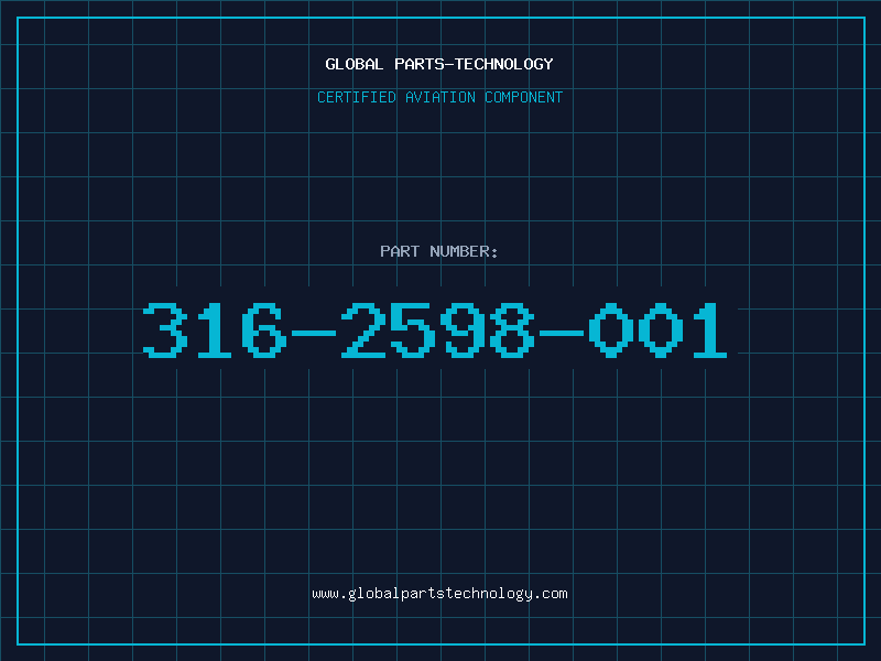 Aviation Part 316-2598-001