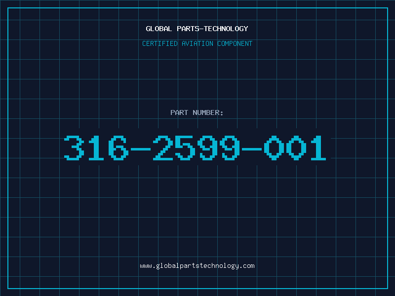 Aviation Part 316-2599-001