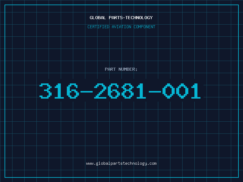 Aviation Part 316-2681-001