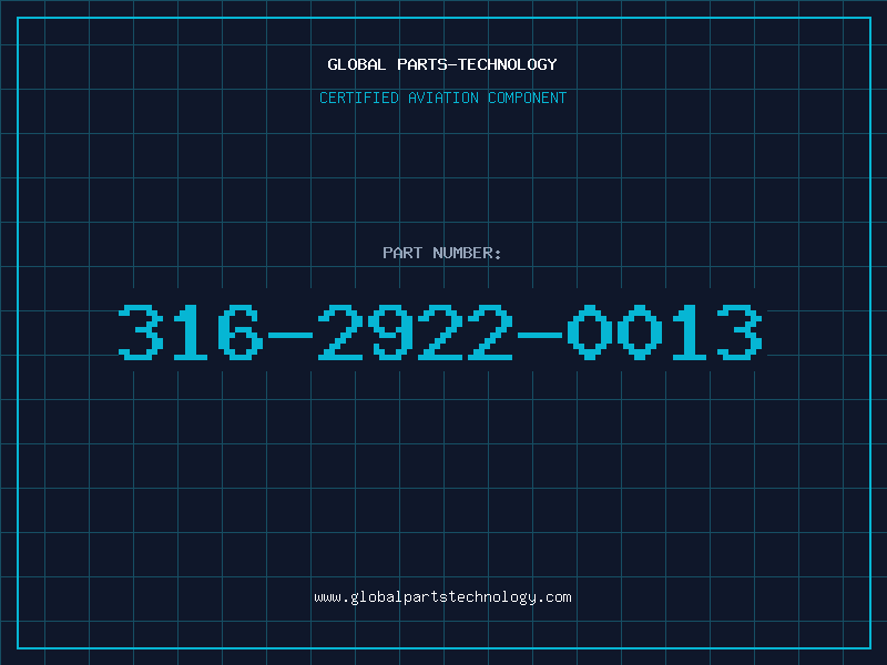 Aviation Part 316-2922-0013