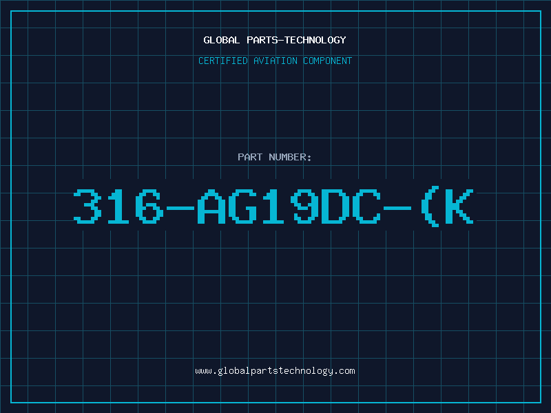 Aviation Part 316-AG19DC-(K