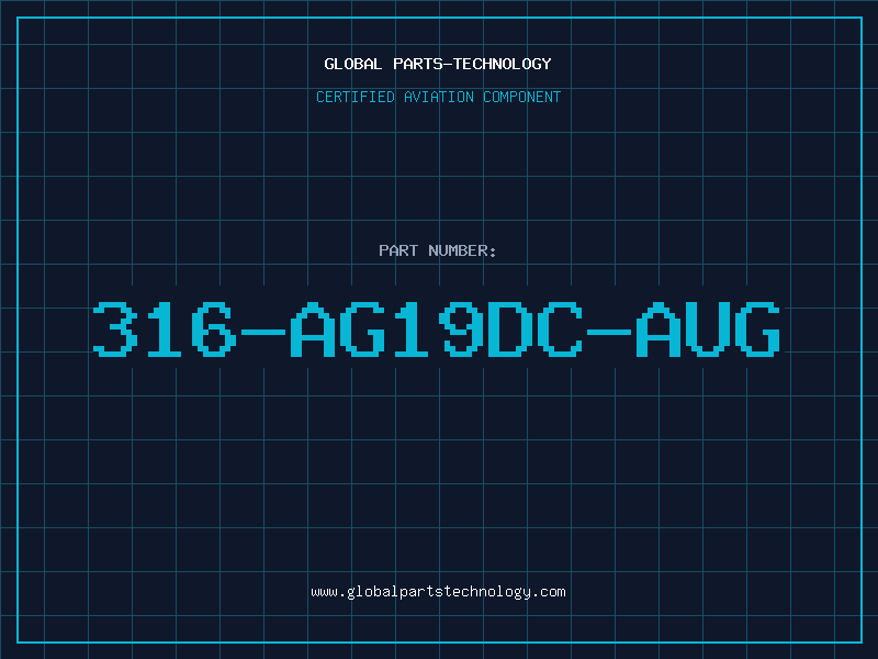 Aviation Part 316-AG19DC-AUG