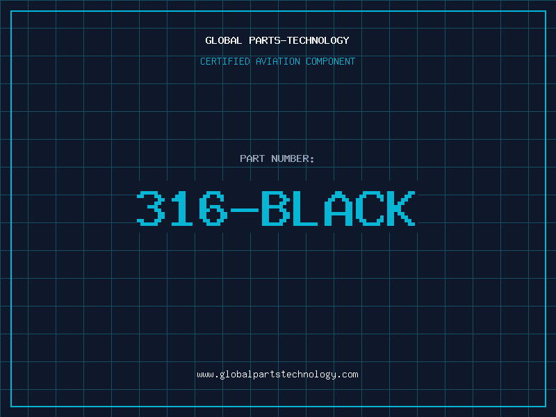 Aviation Part 316-BLACK