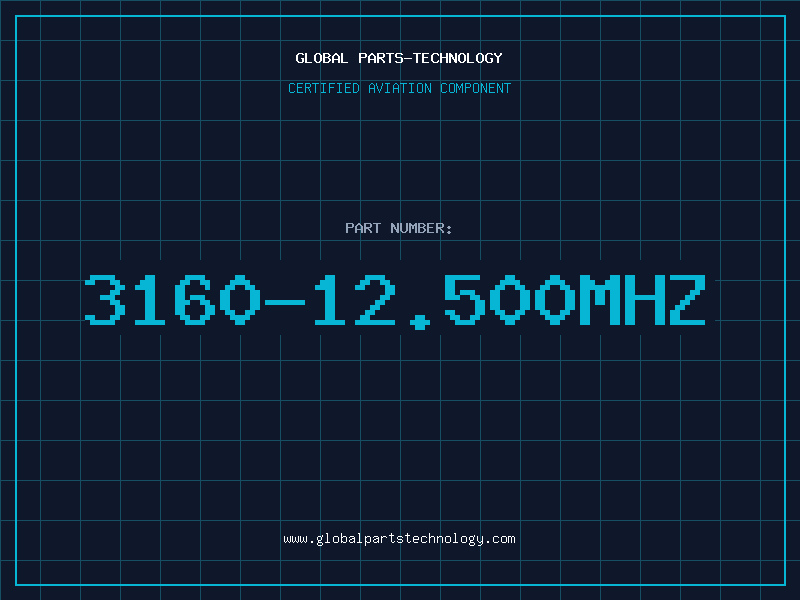 Aviation Part 3160-12.500MHZ