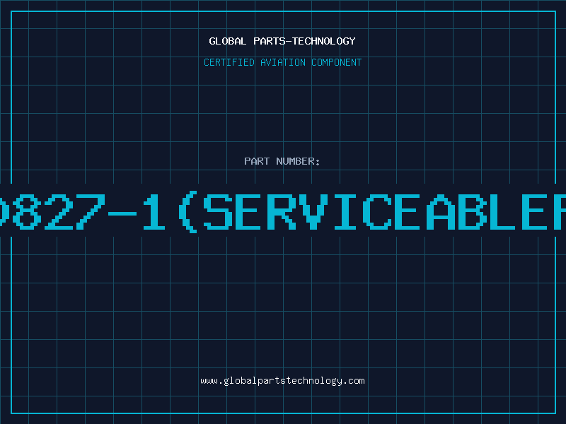 Aviation Part 3160827-1(serviceablepart