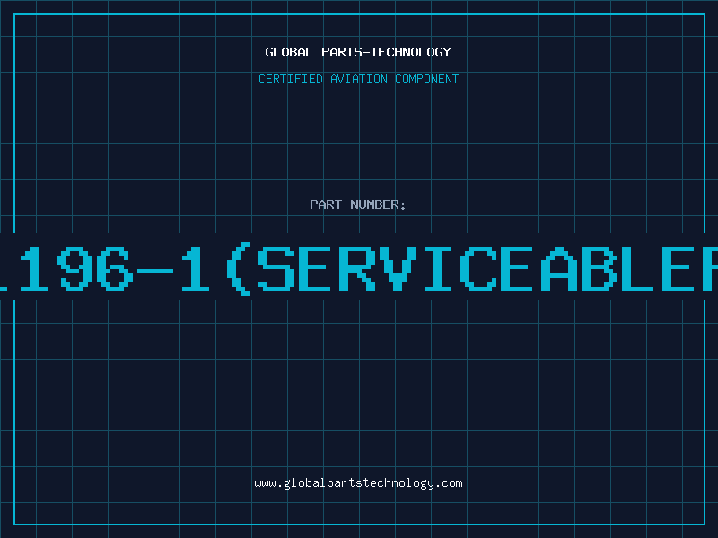 Aviation Part 3161196-1(serviceablepart