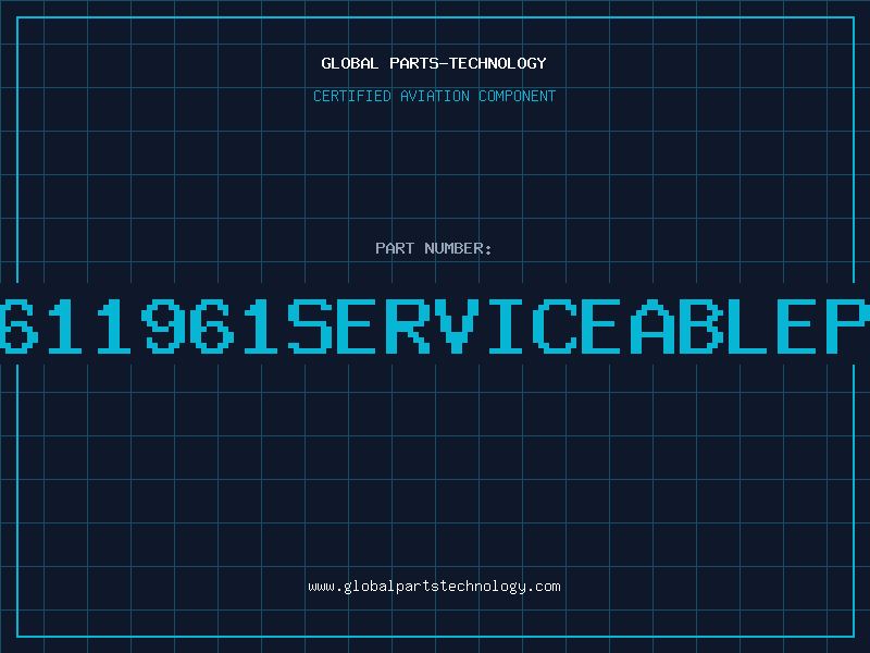 Aviation Part 31611961serviceablepar