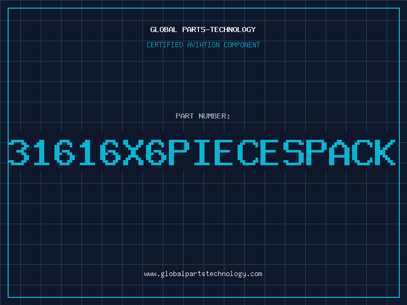 Aviation Part 31616X6PIECESPACK