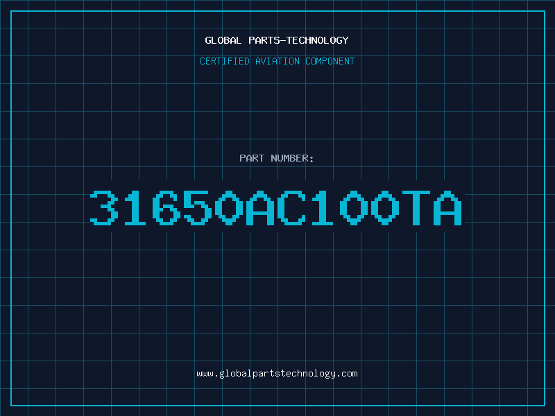 Aviation Part 31650AC100TA