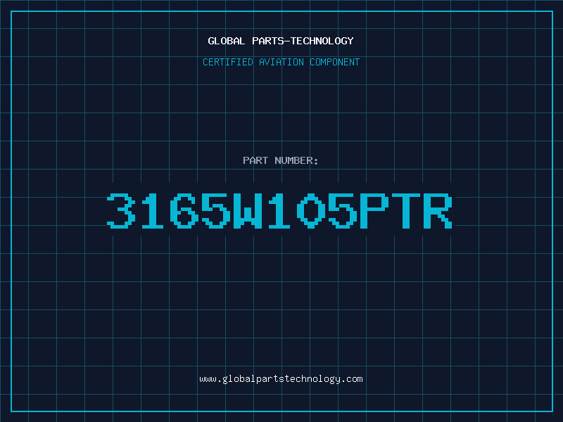 Aviation Part 3165W105PTR