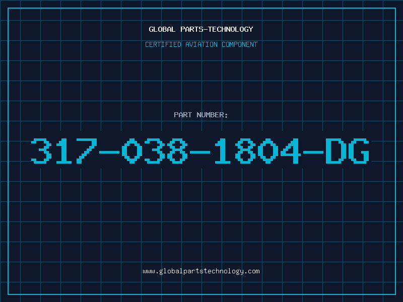 Aviation Part 317-038-1804-DG