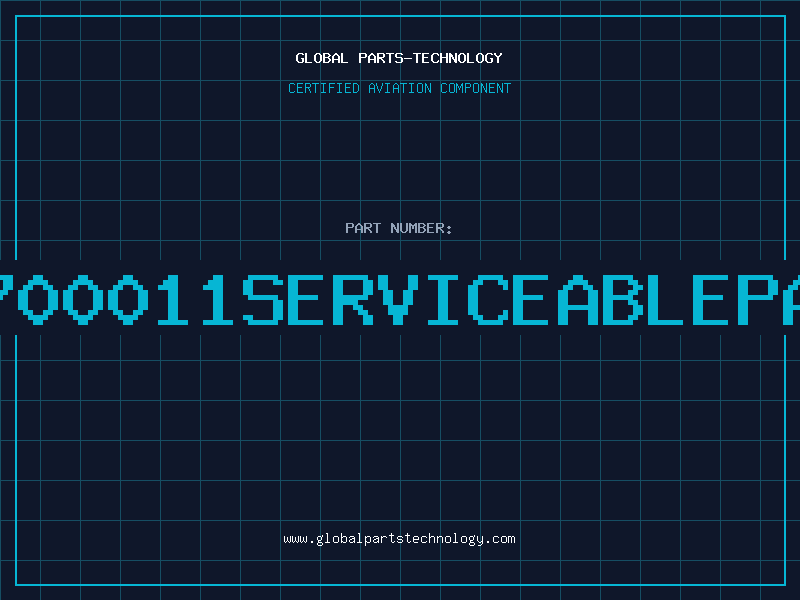 Aviation Part 31700011serviceablepart