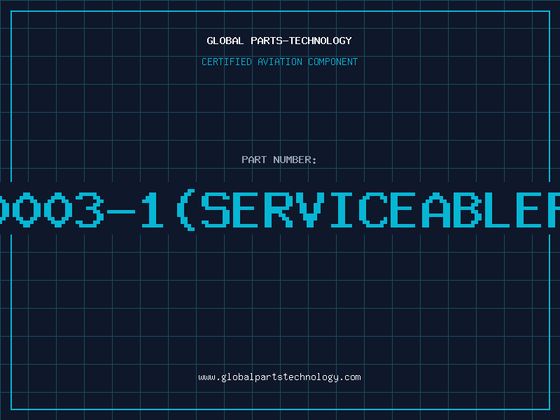 Aviation Part 3170003-1(serviceablepart