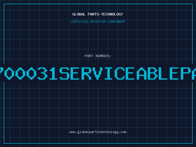 Aviation Part 31700031serviceablepart