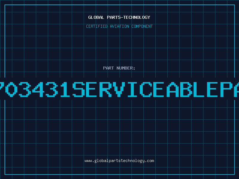 Aviation Part 31703431serviceablepart