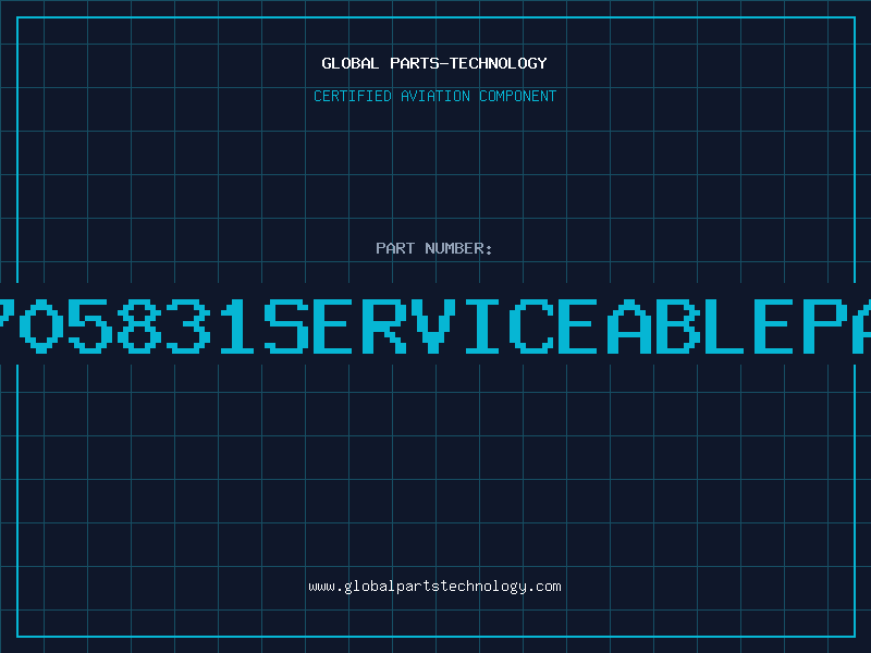 Aviation Part 31705831serviceablepart