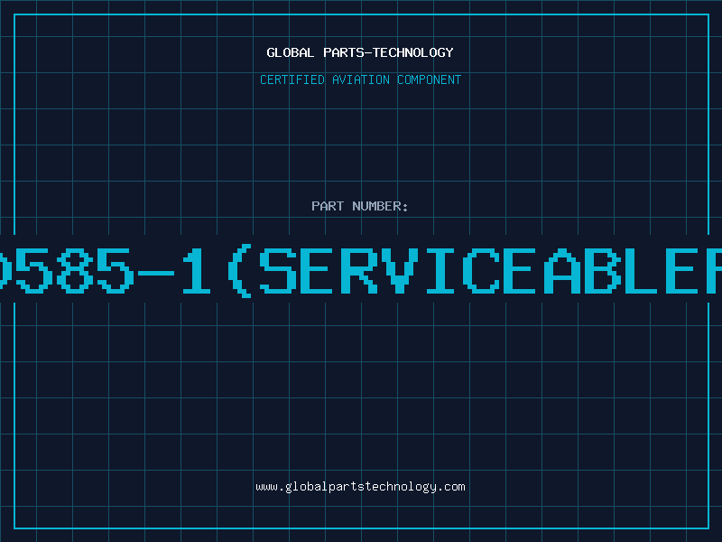 Aviation Part 3170585-1(serviceablepart