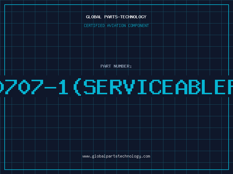 Aviation Part 3170707-1(serviceablepart