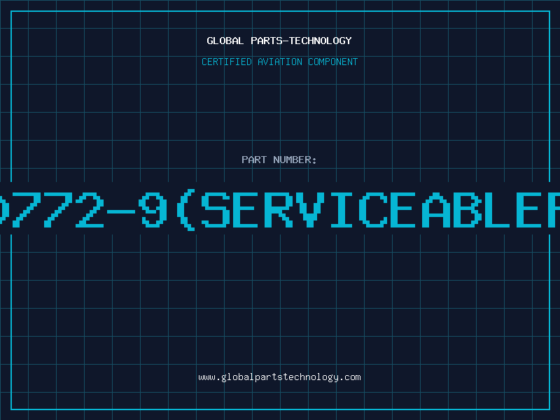 Aviation Part 3170772-9(serviceablepart