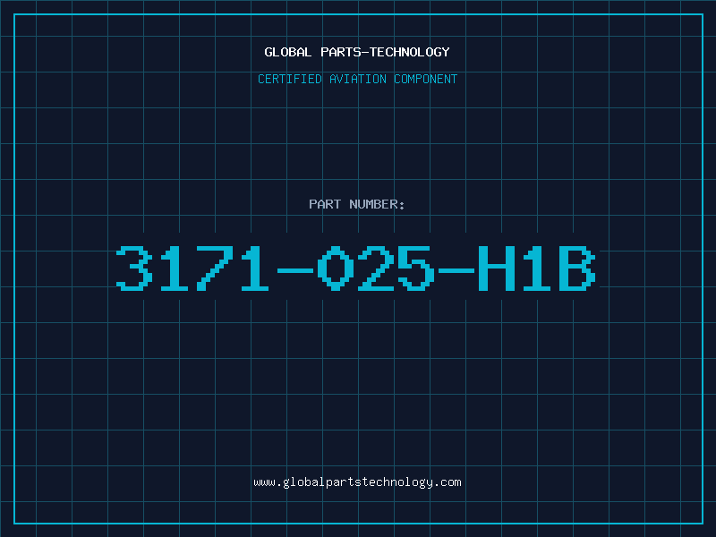 Aviation Part 3171-025-H1B