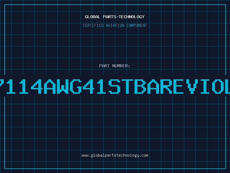 Aviation Part 317114AWG41STBAREVIOLET