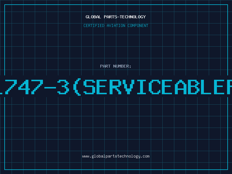 Aviation Part 3171747-3(serviceablepart