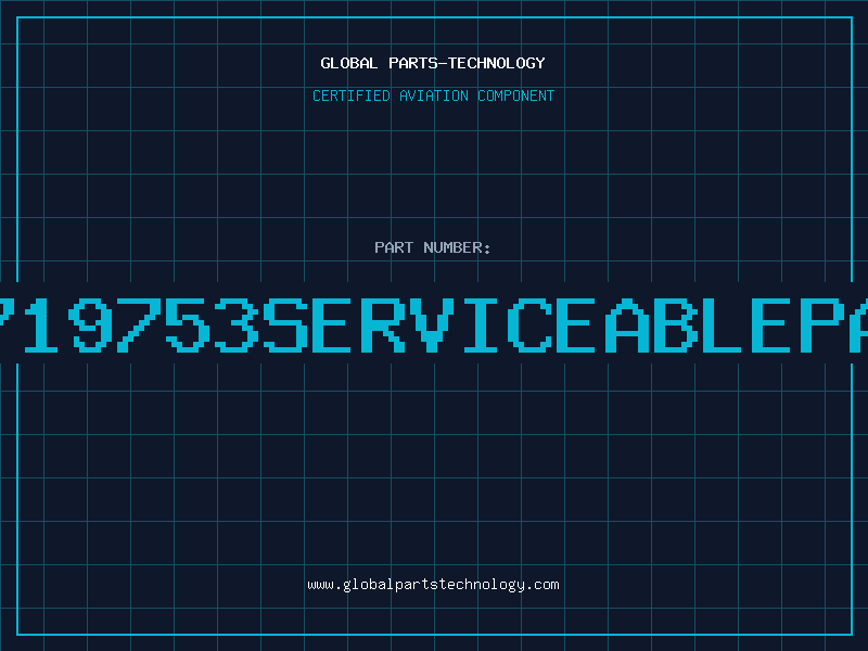 Aviation Part 31719753serviceablepart