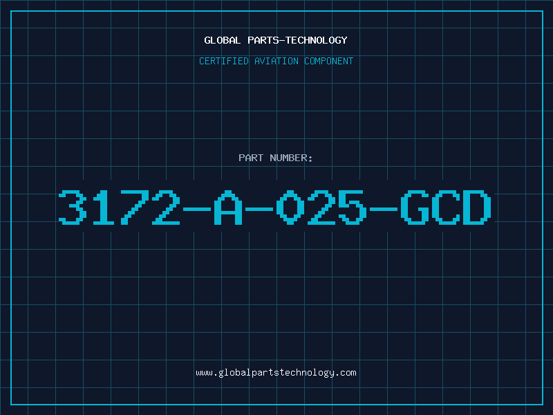 Aviation Part 3172-A-025-GCD